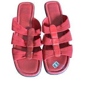 Mootsies Tootsies Vibrant Red Kids Sandals